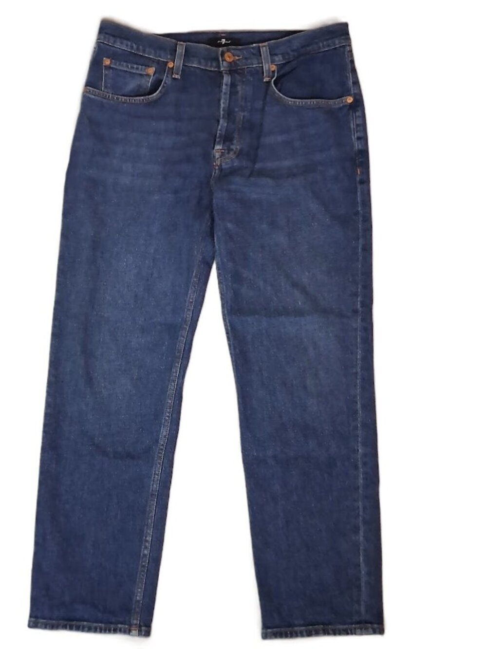 7 For All Mankind Julia Boyfriend Jeans Women’s Size 28 Blue Bell Wash